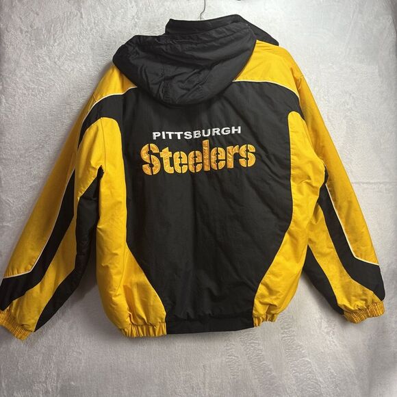 NFL Pittsburgh Steelers Hoodie Full Zip Jacket XL - Picture 6 of 10